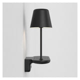 Elegant Matte Black Wall Sconce