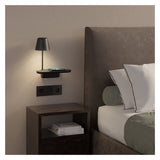 Elegant Matte Black Wall Sconce