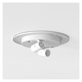 Matt White Modern Ceiling Fixture - E27 LED Compatible