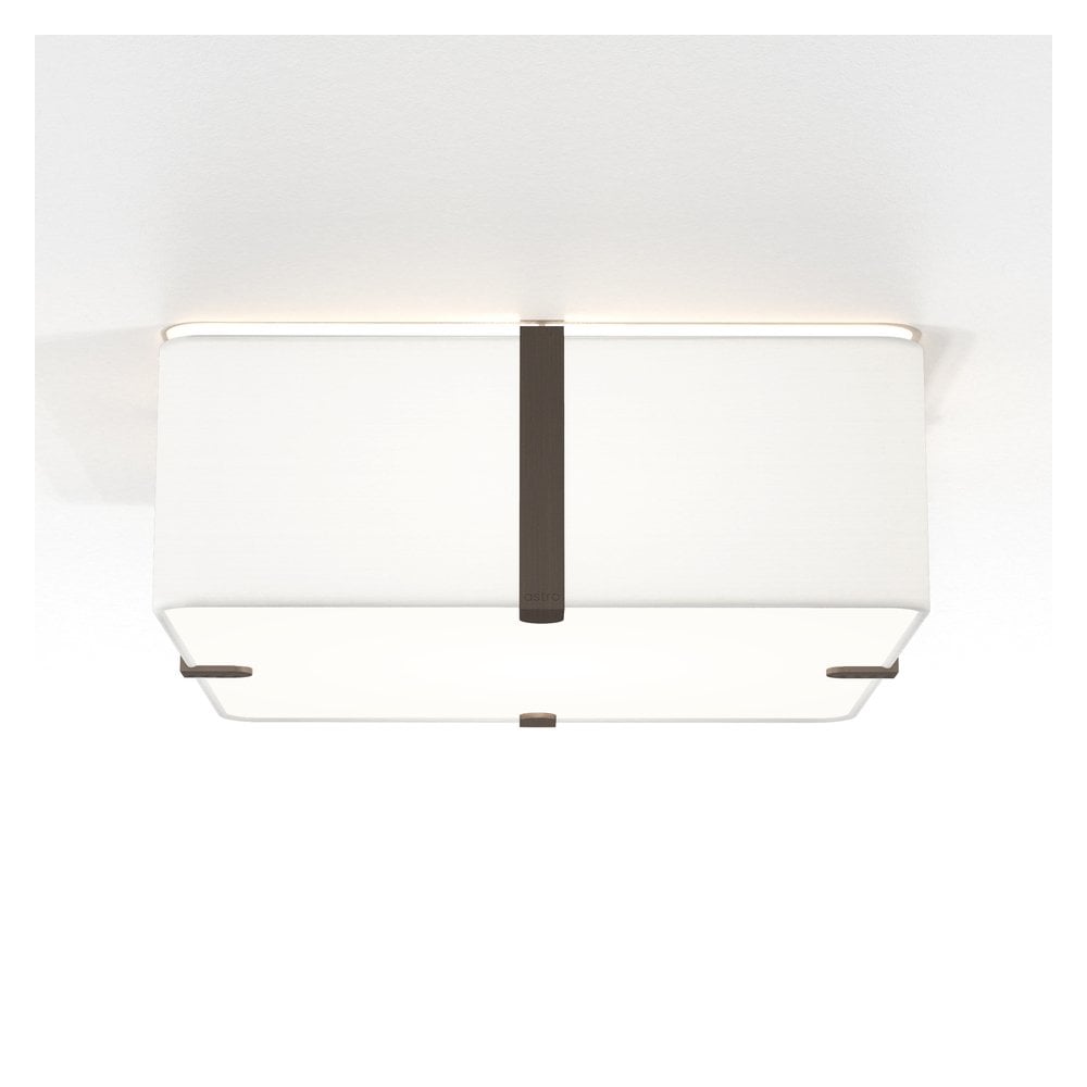Matt White Modern Ceiling Fixture - E27 LED Compatible