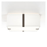 Matt White Modern Ceiling Fixture - E27 LED Compatible