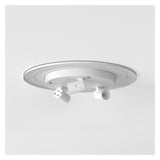 Matte White Ceiling Base Fixture