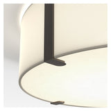 Matte White Ceiling Base Fixture