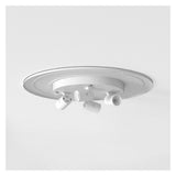 Elegant White Ceiling Fixture - Base 460