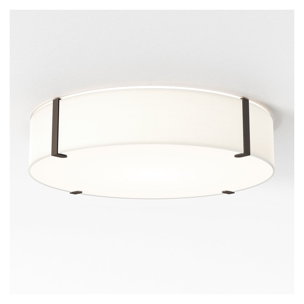Elegant White Ceiling Fixture - Base 460