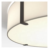 Elegant White Ceiling Fixture - Base 460