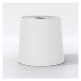 White Tapered Drum Lamp Shade - E27 Socket Size