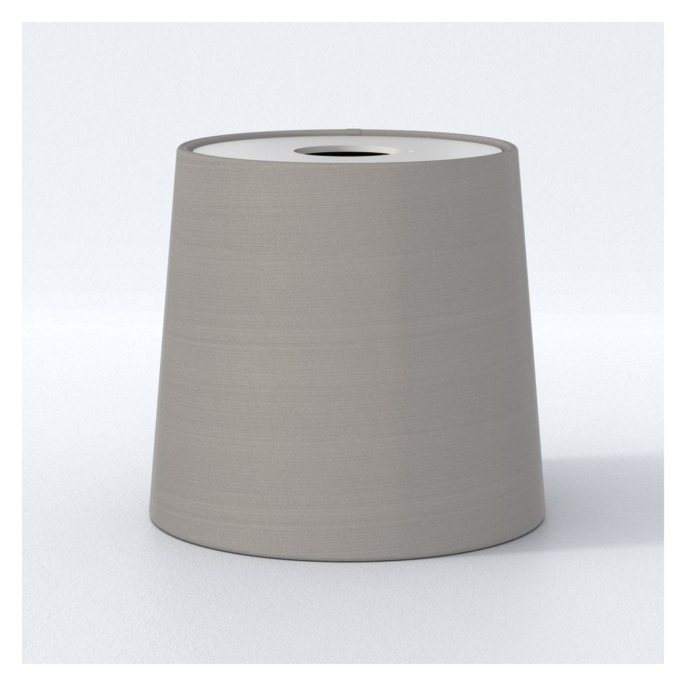Putty Finish Tapered Drum Light Shade E27