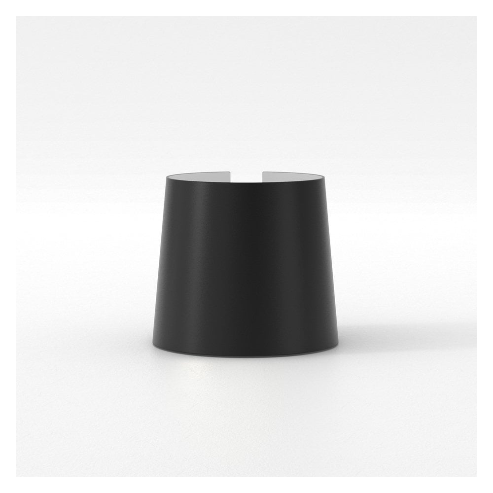 Matte Black Elegance Cone Lampshade