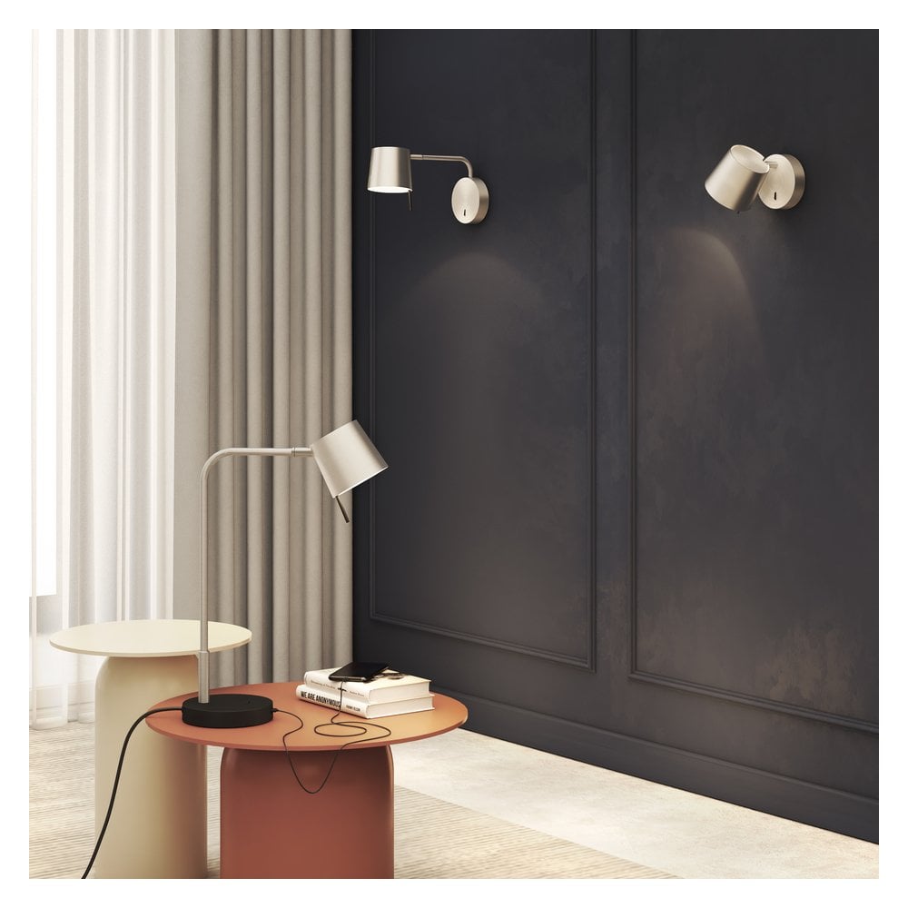 Matte Nickel Cone Lampshade