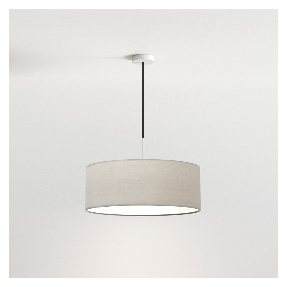 Contemporary Cambria 500 Putty Lamp Shade with Chamois Diffuser