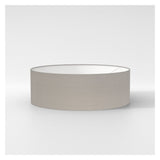 Cambria 600 Contemporary Putty Drum Shade