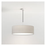 Cambria 600 Contemporary Putty Drum Shade