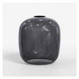 Elegant Smoke Ellipse Glass Shade 220