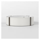 Elba Round Elegance 450 in White