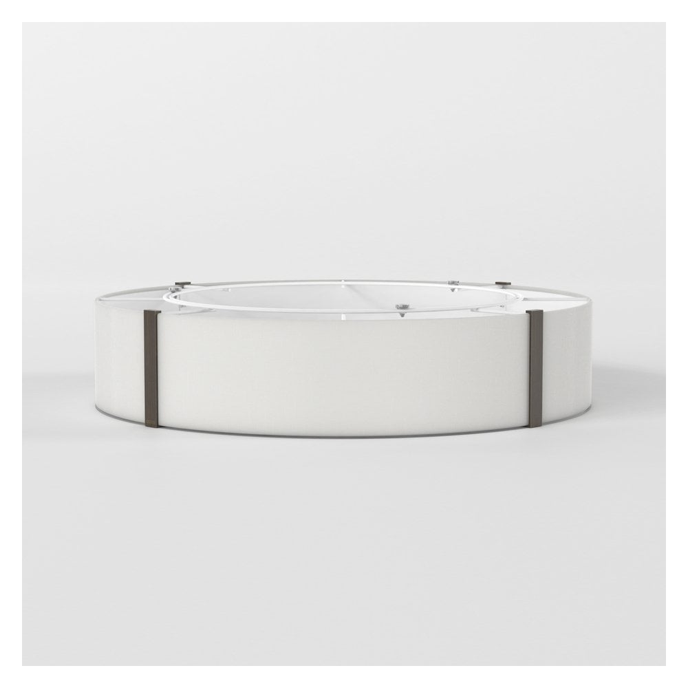 Elba 600 White Round Ceiling Light
