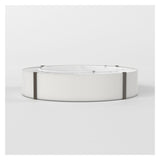 Elba 600 White Round Ceiling Light