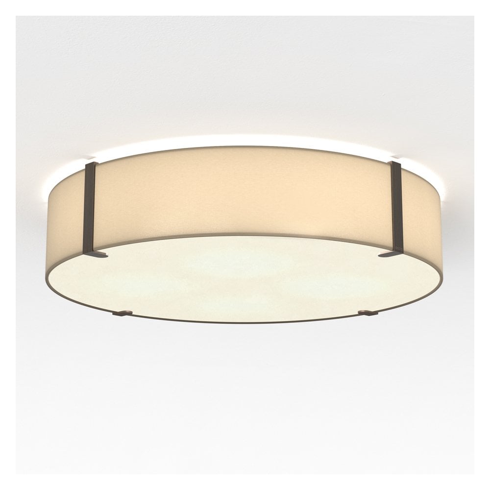 Elba Circular Luminaire in Putty Finish