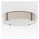 Elba Circular Luminaire in Putty Finish