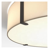 Elba Circular Luminaire in Putty Finish