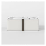 Elba Square 350 Ceiling Light in White Finish