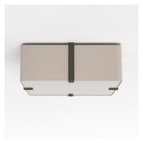 Elba Square 350 Putty Ceiling Fixture