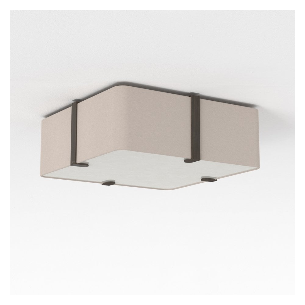 Elba Square 350 Putty Ceiling Fixture