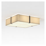 Elba Square 500 Light Fixture in Putty Finish