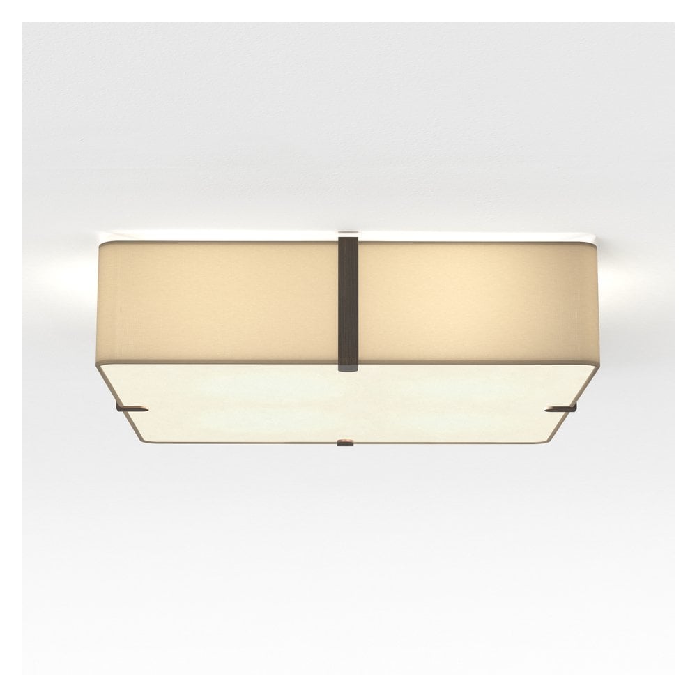 Elba Square 500 Light Fixture in Putty Finish