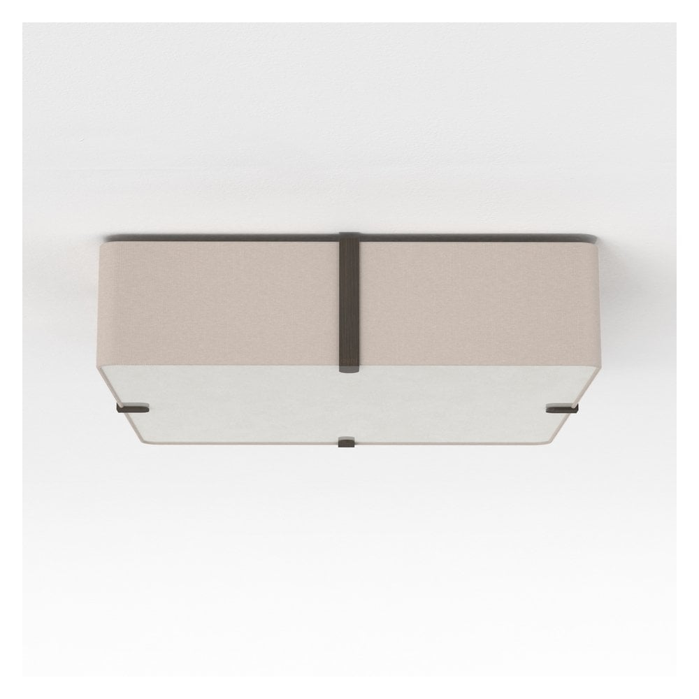 Elba Square 500 Light Fixture in Putty Finish
