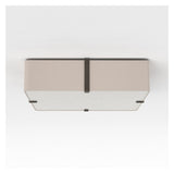 Elba Square 500 Light Fixture in Putty Finish