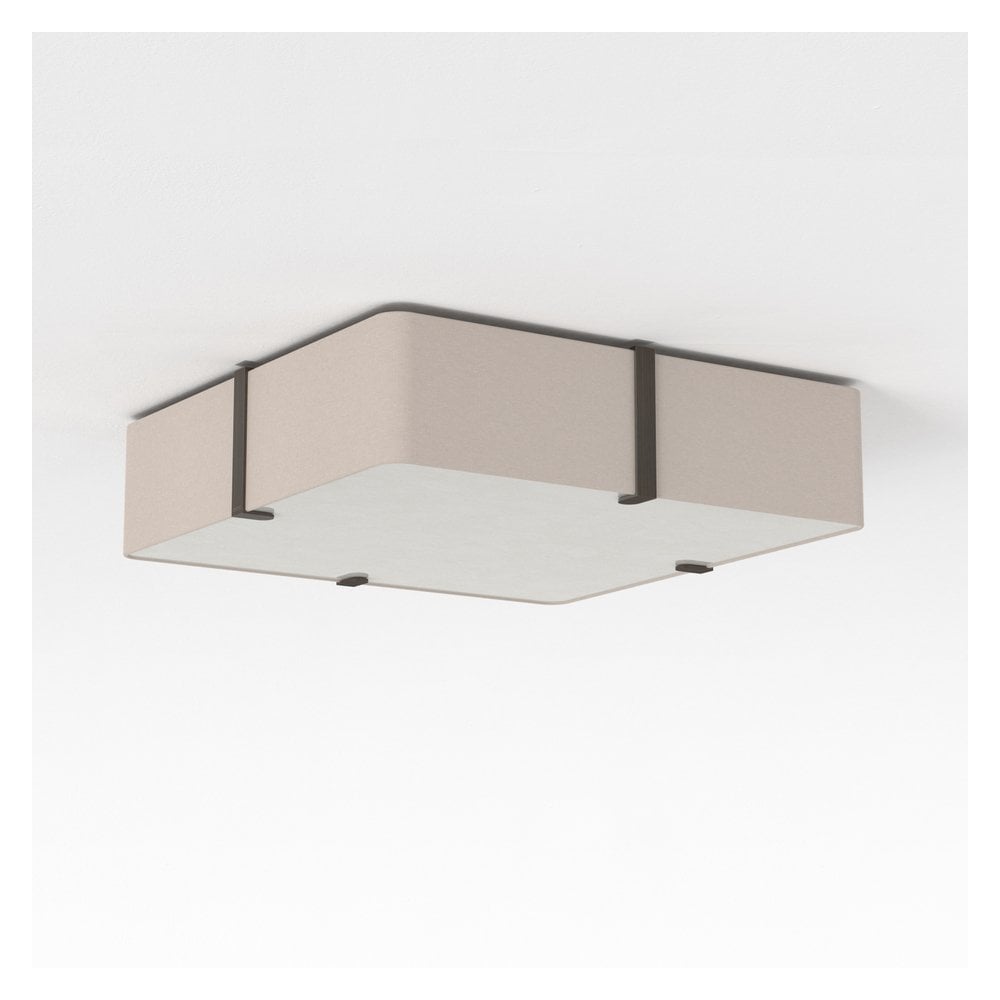 Elba Square 500 Light Fixture in Putty Finish