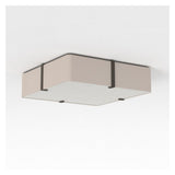 Elba Square 500 Light Fixture in Putty Finish
