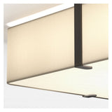 Elba Square 500 Light Fixture in Putty Finish