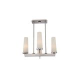 Chelsea Loft Modern Brushed Nickel Chandelier