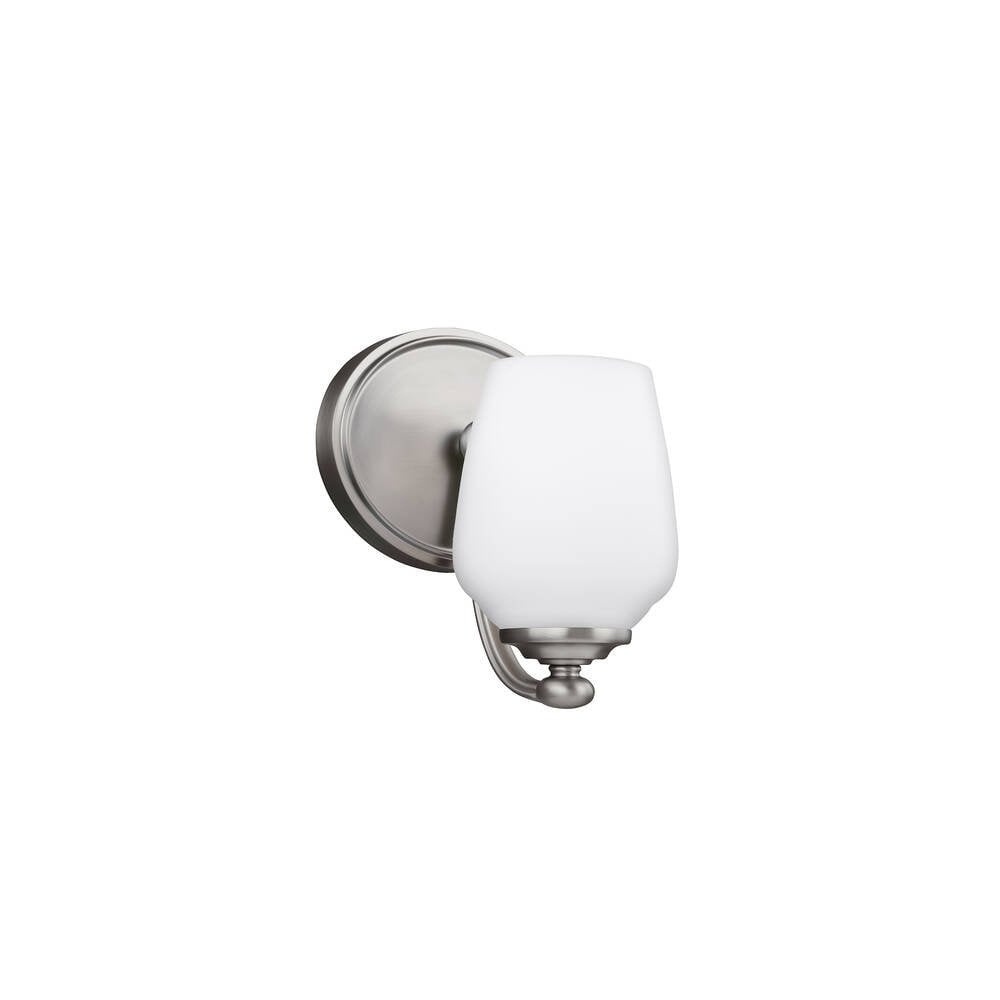 Vintner Single Light Satin Nickel Wall Sconce