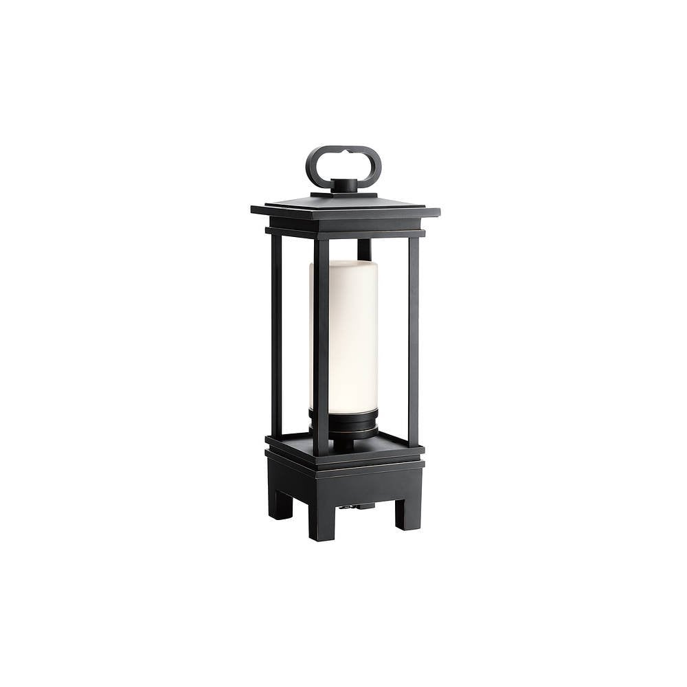 South Hope Rechargeable Bluetooth Speaker Lantern in Rubbed Bronze Finish