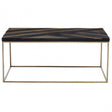 Aris Black And Gold Coffee Table