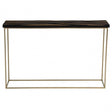 Aris Black And Gold Console Table