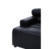 King Distressed Slate Right Arm Seat