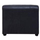 King Distressed Slate Leather Left Seat