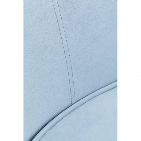 Yasmeen 3 Seat Aqua Blue Velvet Sofa