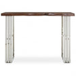 Hampstead Natural And Silver Console Table