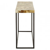 Obra Cream Shell Console Table