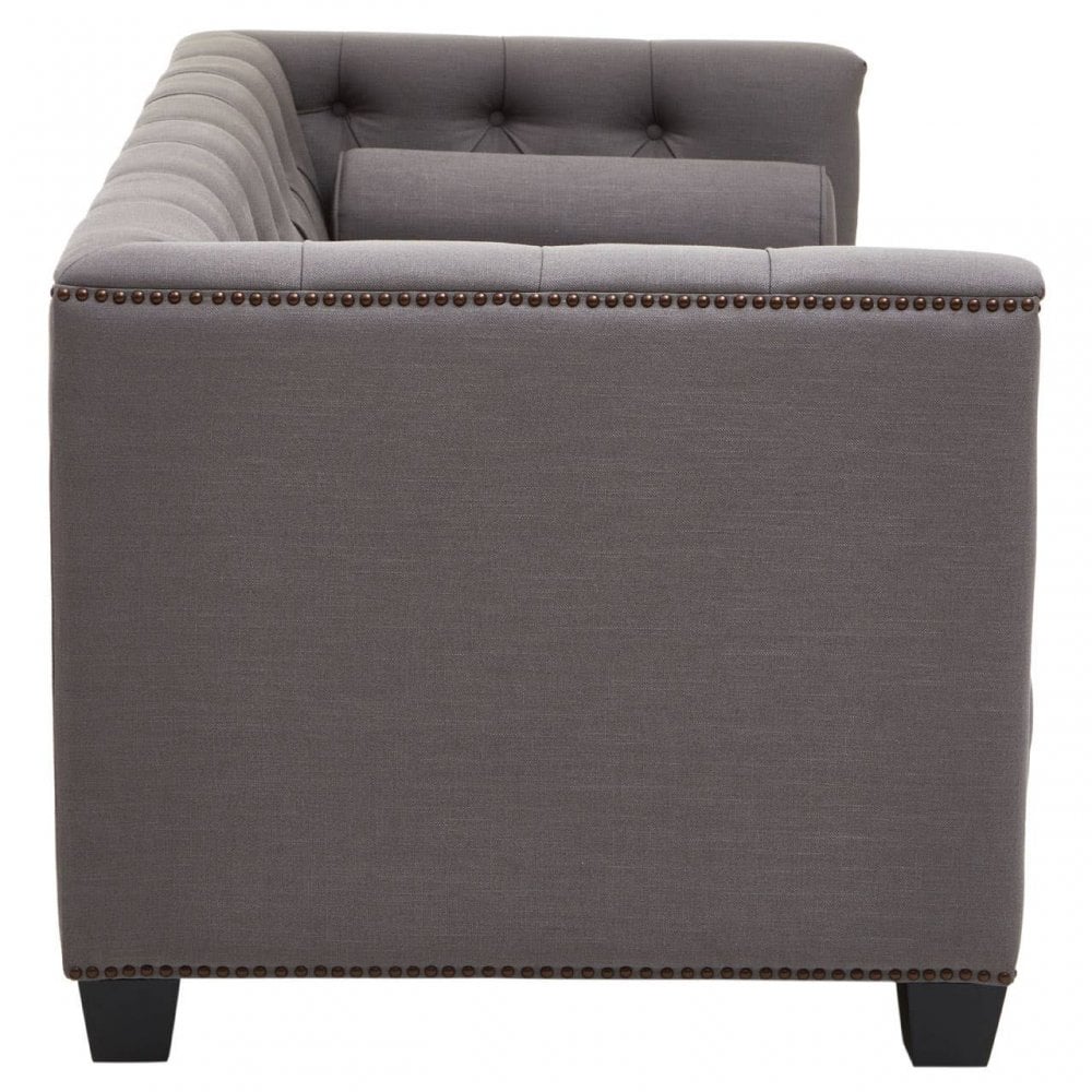 Surina Two Seat Grey Fabric Sofa