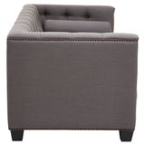 Surina Two Seat Grey Fabric Sofa