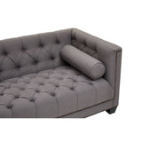 Surina Two Seat Grey Fabric Sofa