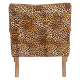 Cefena Leopard Print Chair