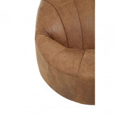 Hoxton Light Brown Leather Chair