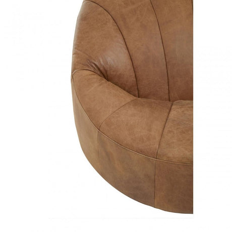 Hoxton Light Brown Leather Chair